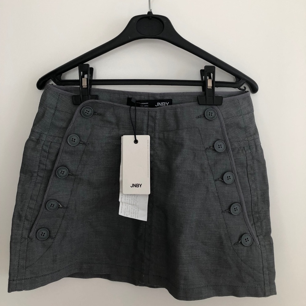 BN with tag mini jeans skirt grey color